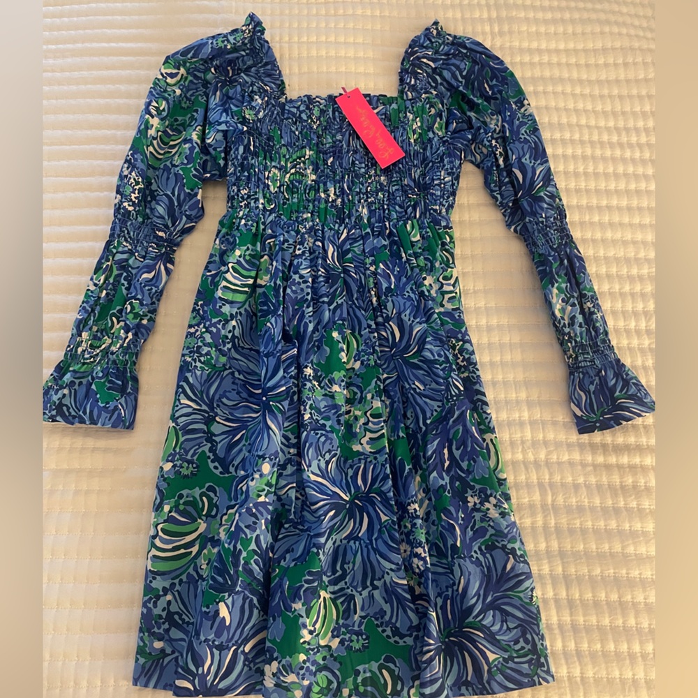 Lilly Pulitzer 🔹new with tags 🔹 blue/green pattern 🔹 size small